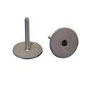 Weld Mount 2.25 in. Tall Stainless Stud w/#10 x 24 Threads, 10PK 102436